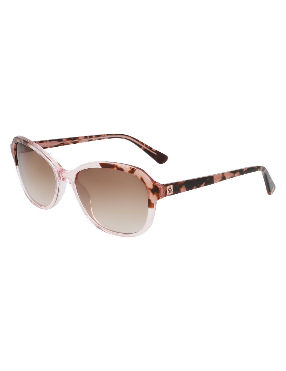 Taille étroite Anne Klein Crystal Oval Sunglasses   | NIS-9721618